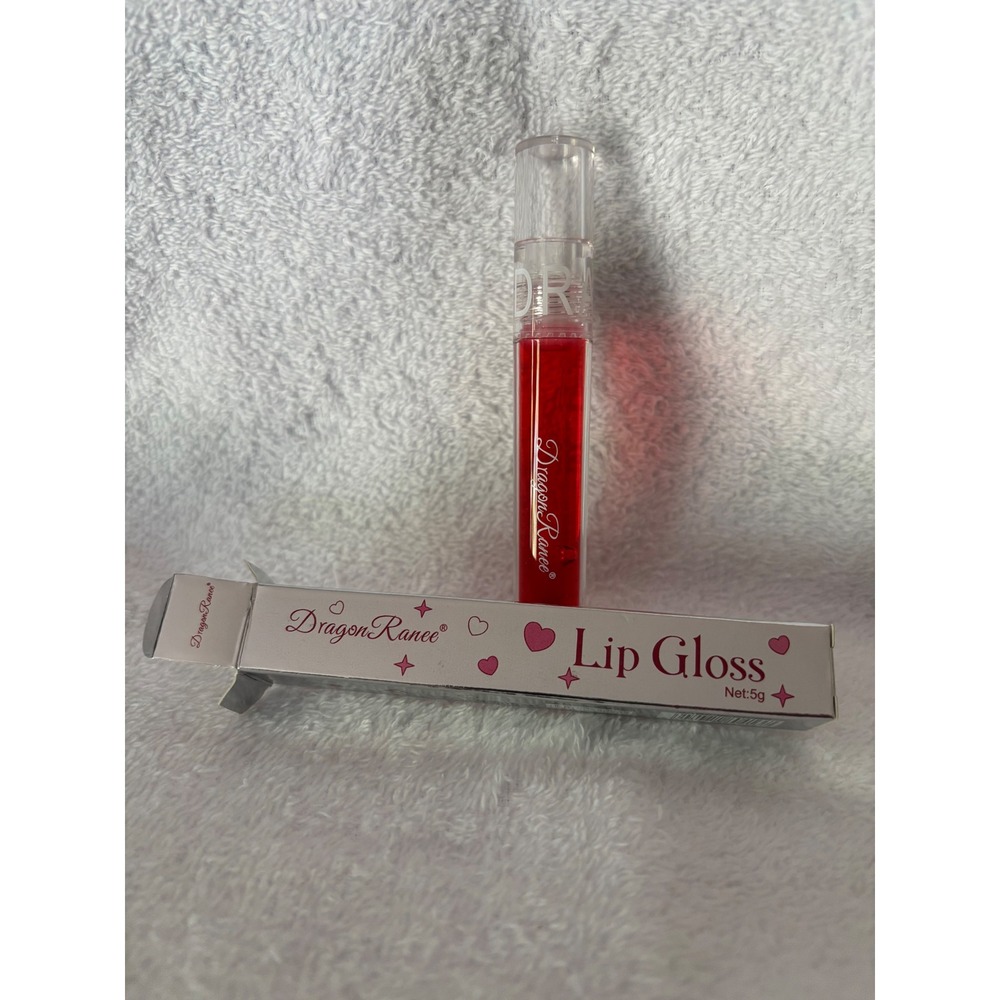 Dragon Ranee Attractive Colorful Lip Gloss Apple Red 5g Liquid High Shine